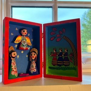 Mexican nativity scene